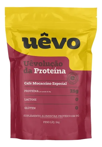 Proteína Uêvo 1kg Sabor Café Mocaccino