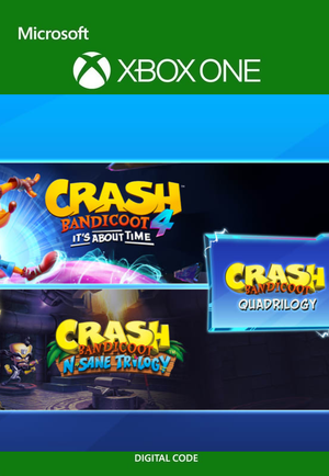 [VPN] Crash Bandicoot: Pacote Quadrilogia (4 jogos) - Xbox