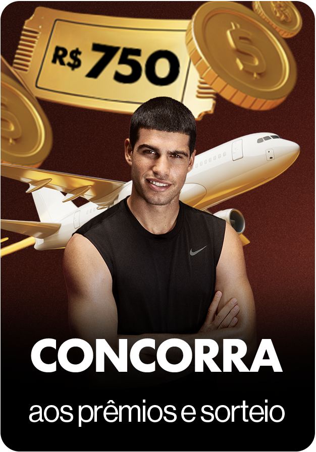 Promoção YoPro - Desafie o Alcaraz Concorra a uma viagem e premios instantaneos de até R$750