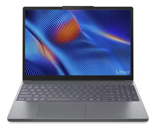 Notebook Lenovo Ideapad Slim 3 i5-1342H, 8GB RAM DDR5, 512GB SSD, Tela 15,3" FHD IPS, Linux