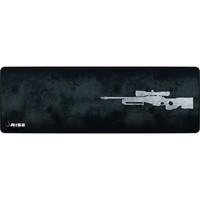 Mousepad Gamer Rise Mode Speed, Sniper, Estendido, Cinza - 900mm X 300mm