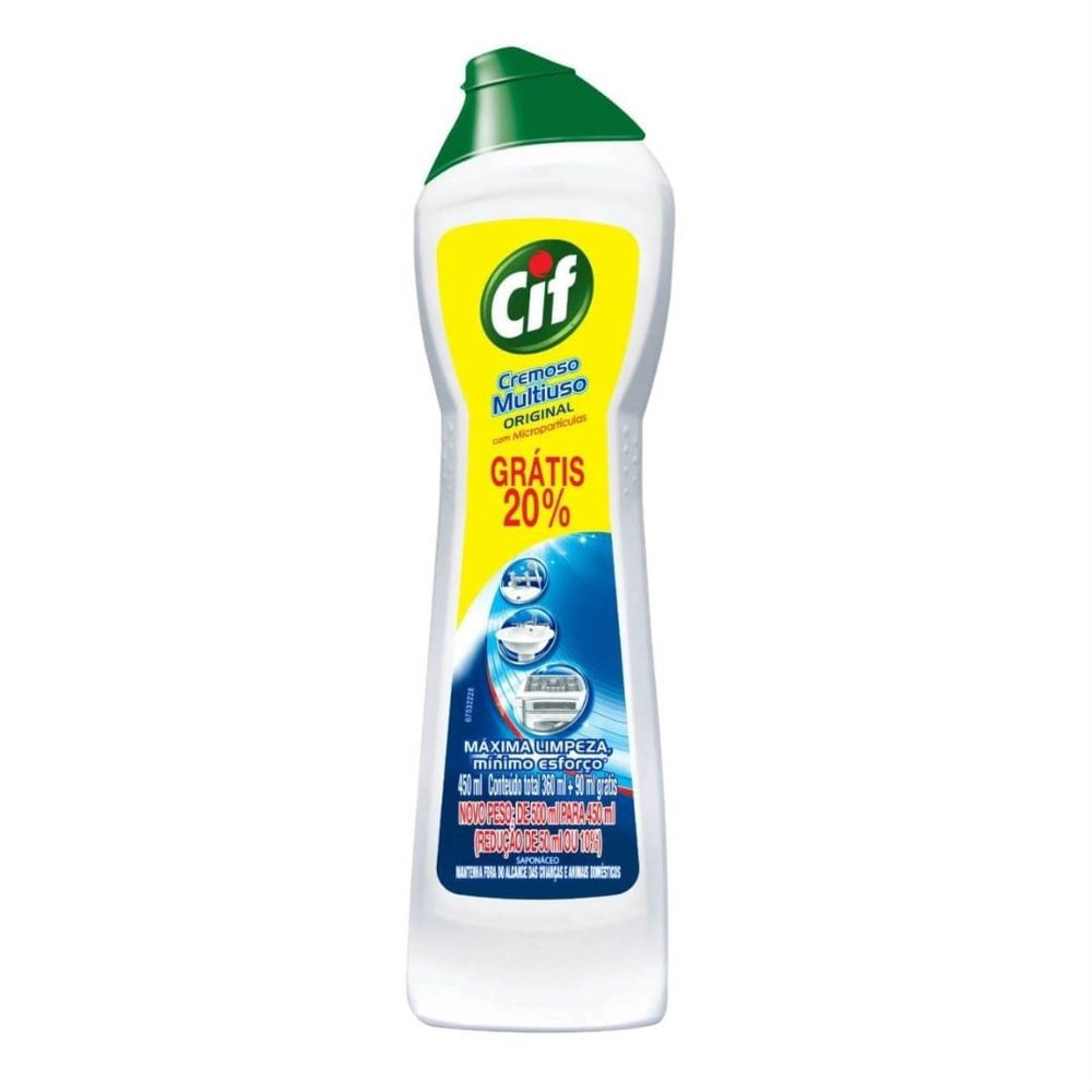 Limpador Multiuso Cif Cremoso 450ml