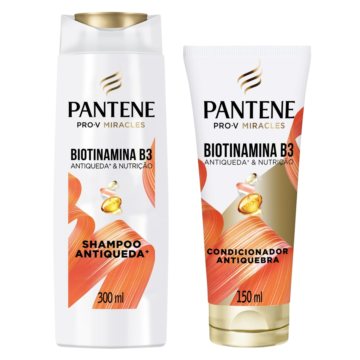 [Leve 3 Pague 2 - Kit Shampoo e Condicionador Pantene Pro-V Antiqueda