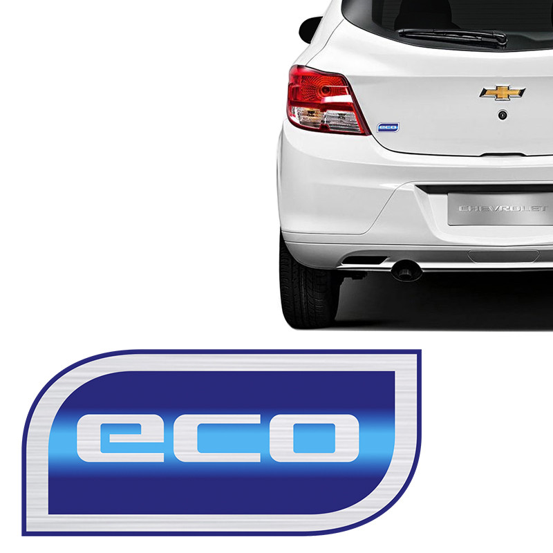 Adesivo Eco Linha Gm 2016 Emblema Traseiro Modelo Original