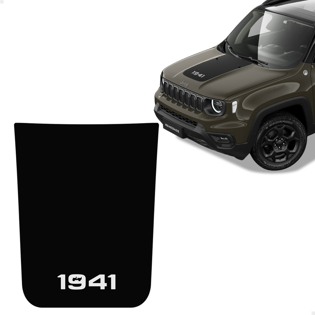 Adesivo Aplique Capo P/ Jeep Willys Renegade 2025 Decorativo
