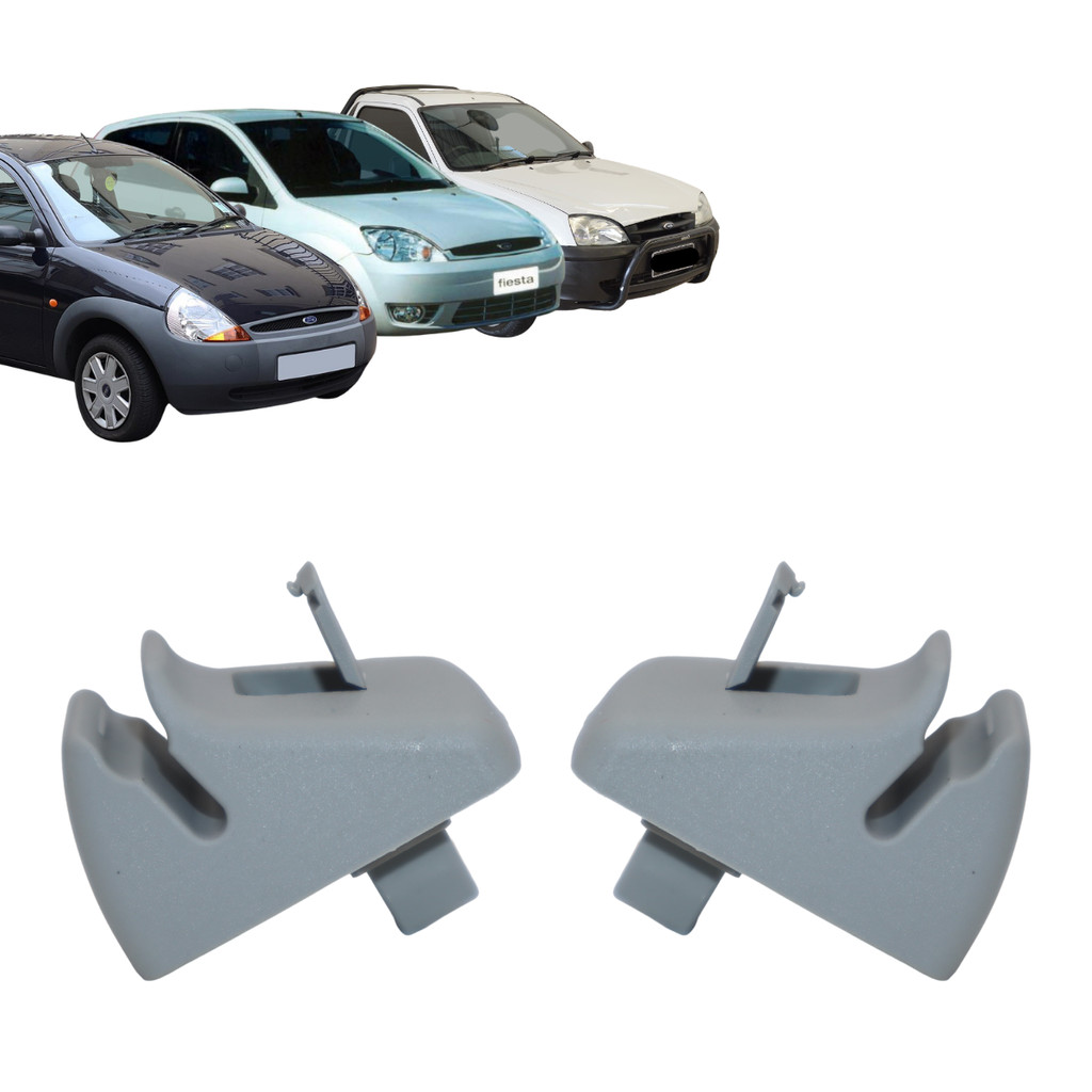 2 Suporte Quebra Sol Ford Fiesta Hatch Courier Ka Hatch Fiesta Sedan