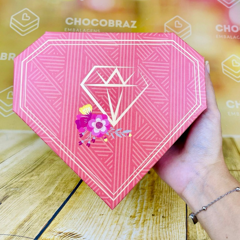 10~40 CAIXA PARA DIA DAS MÃES (10 DOCES) COM BERÇO DIAMANTE 3030 ( DIA DAS MÃES IDEIA 2026 ) OUTLET