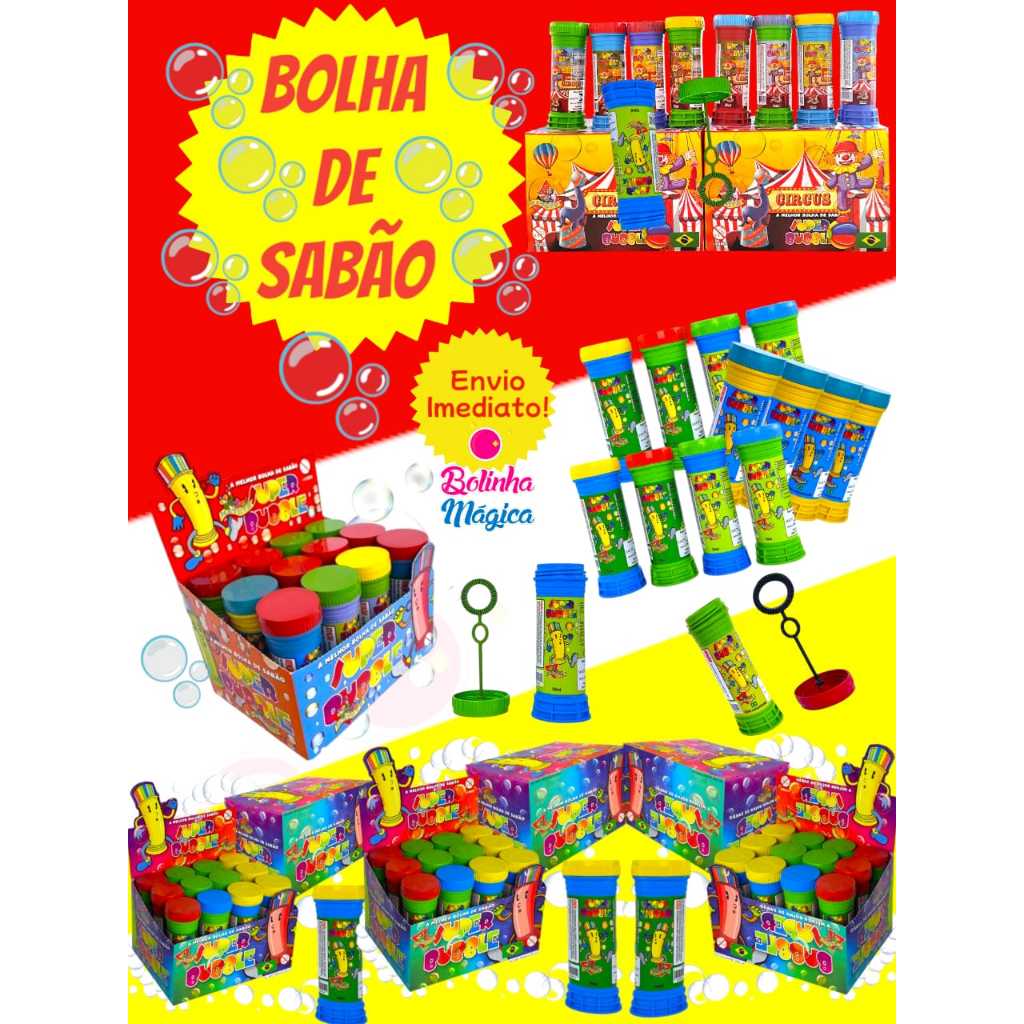 40 Bolha De Sabao Para kit Festa Lembrancinha Para Lembrancinha de Aniversario Prenda Quermesse