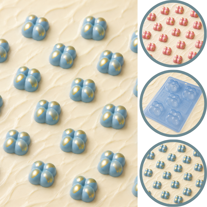 1~5 FORMAS ESPECIAL TRAD. - BOMBOM BOLHA 10506 (Bwb Especial) (CHOCO)