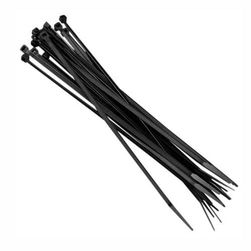 Abraçadeira Nylon Preta 100 X 2,5 X 1,07mm – Kit 100 Peças - DNI 5060