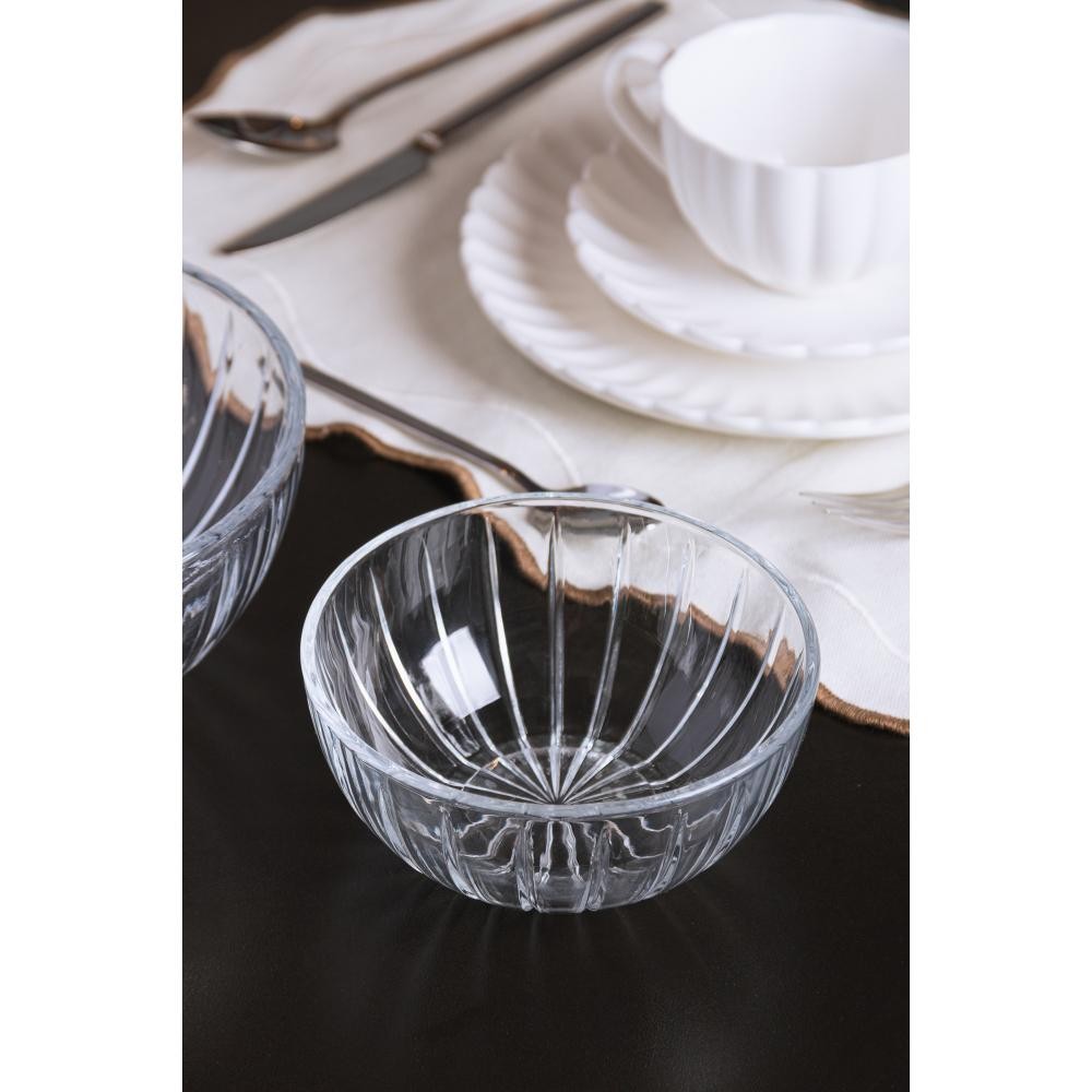 6 Bowls Wolff Bangkok Para Sobremesa 12,5cm x 12,5cm x 6cm Cristal