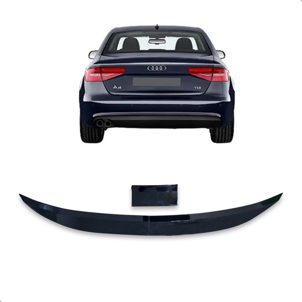 Aerofólio Para Audi A4 Sedan 1998 1999 2000 2001 2002 2003 2004 2005 2006 2007 2008 2009 2010 2011 12 A 2026 Black Piano