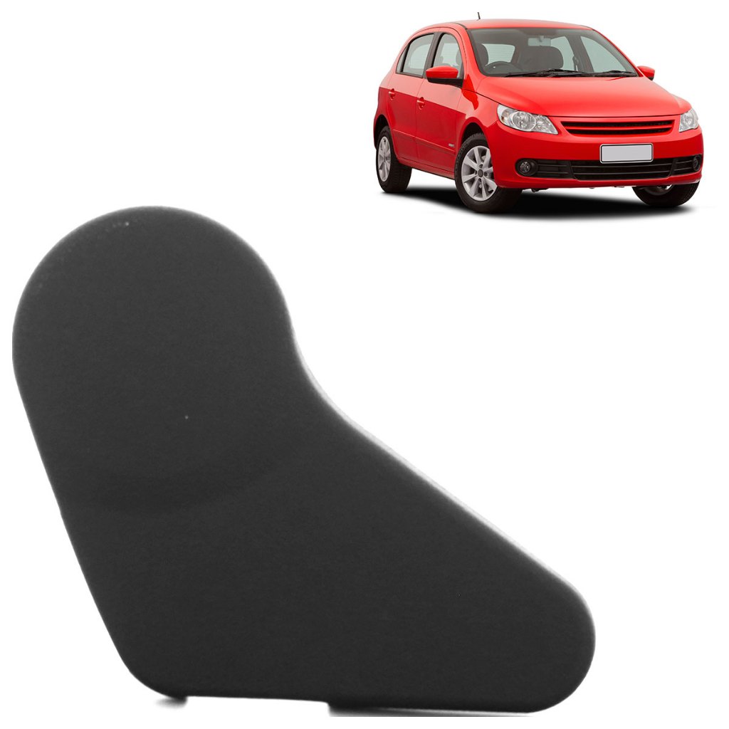 Acabamento Lateral Banco Gol G5 2009 2010 2011 2012 2013 Preto Texturizado Sem Furo