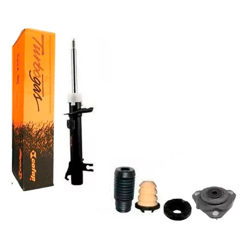 01 Amortecedor Dianteiro Cofap + Kit Coxim Fiesta Rocan