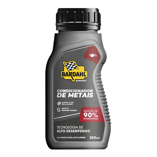 Aditivo Condicionador De Metais Carro Moto Bardahl 200 Ml