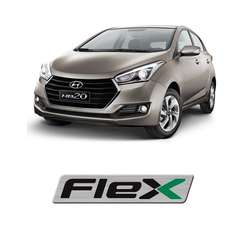 Adesivo Resinado Flex Compativel Com Hb20 Tampa Traseira