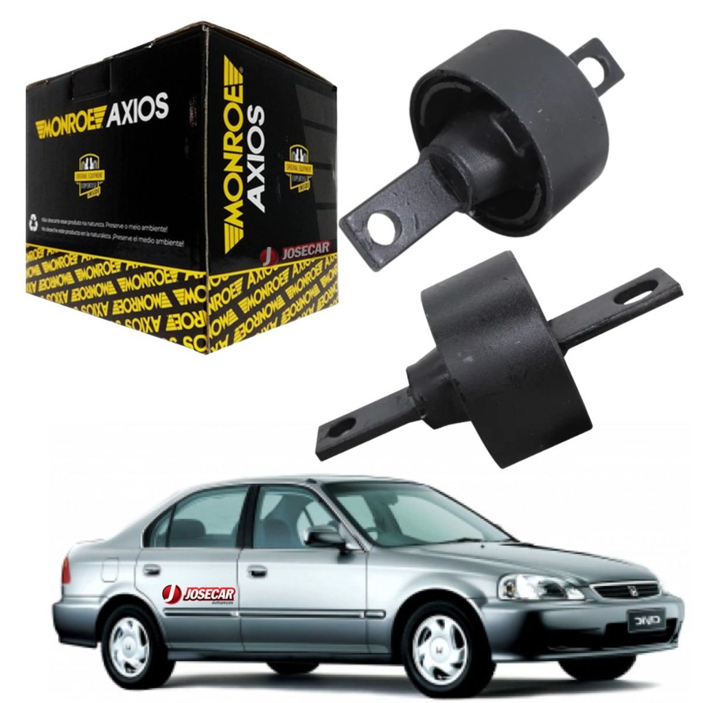 2-Bucha do Eixo Traseiro Axios Civic 93 94 95 96 97 98 99 00
