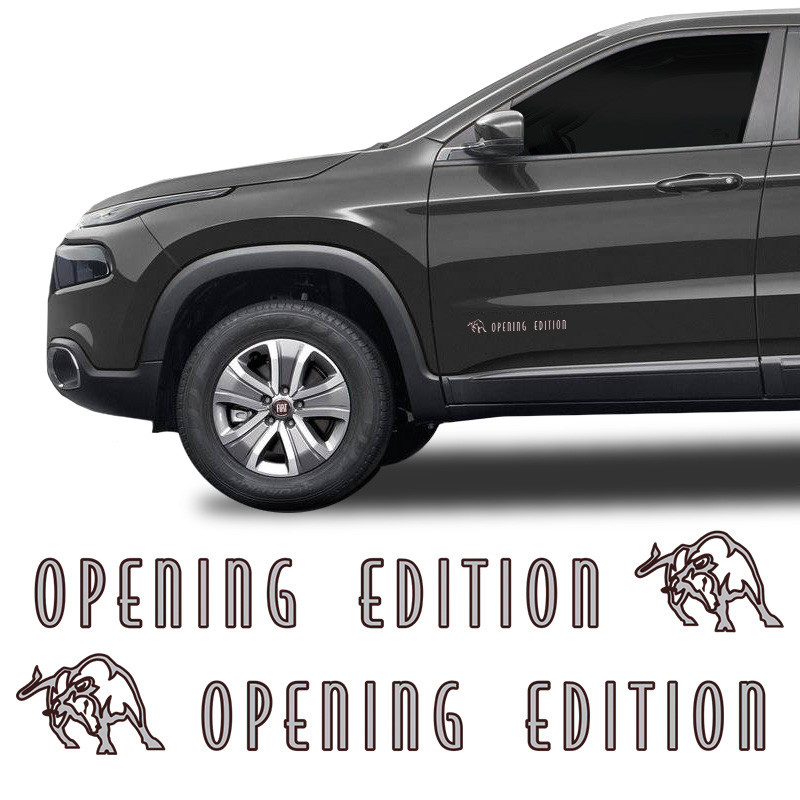 Adesivo Lateral Opening Edition Toro 2017/ Emblema Da Porta