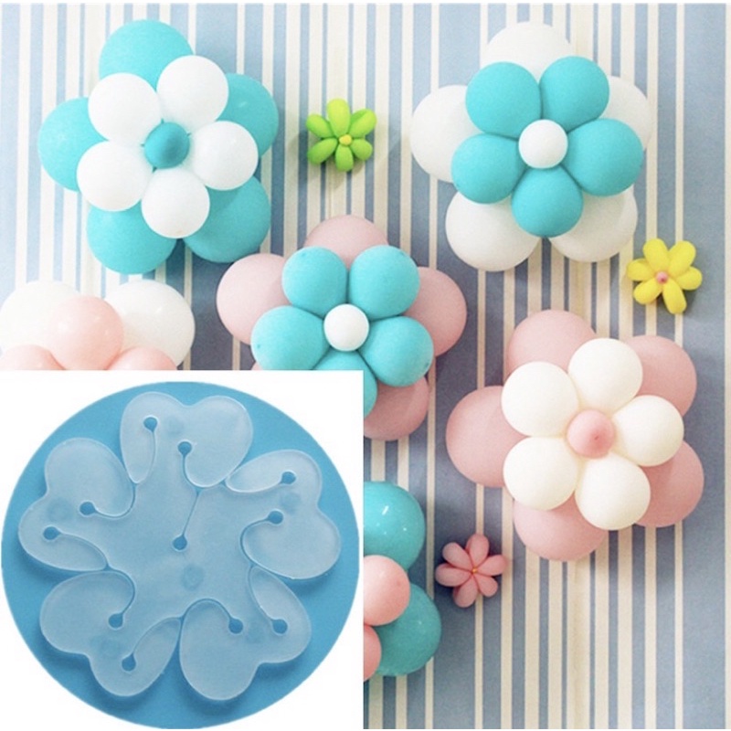 10 Clipe para Fazer Flor com Balão ( bexiga) Festa Decoração/ Clip de plástico / suporte flor para balões