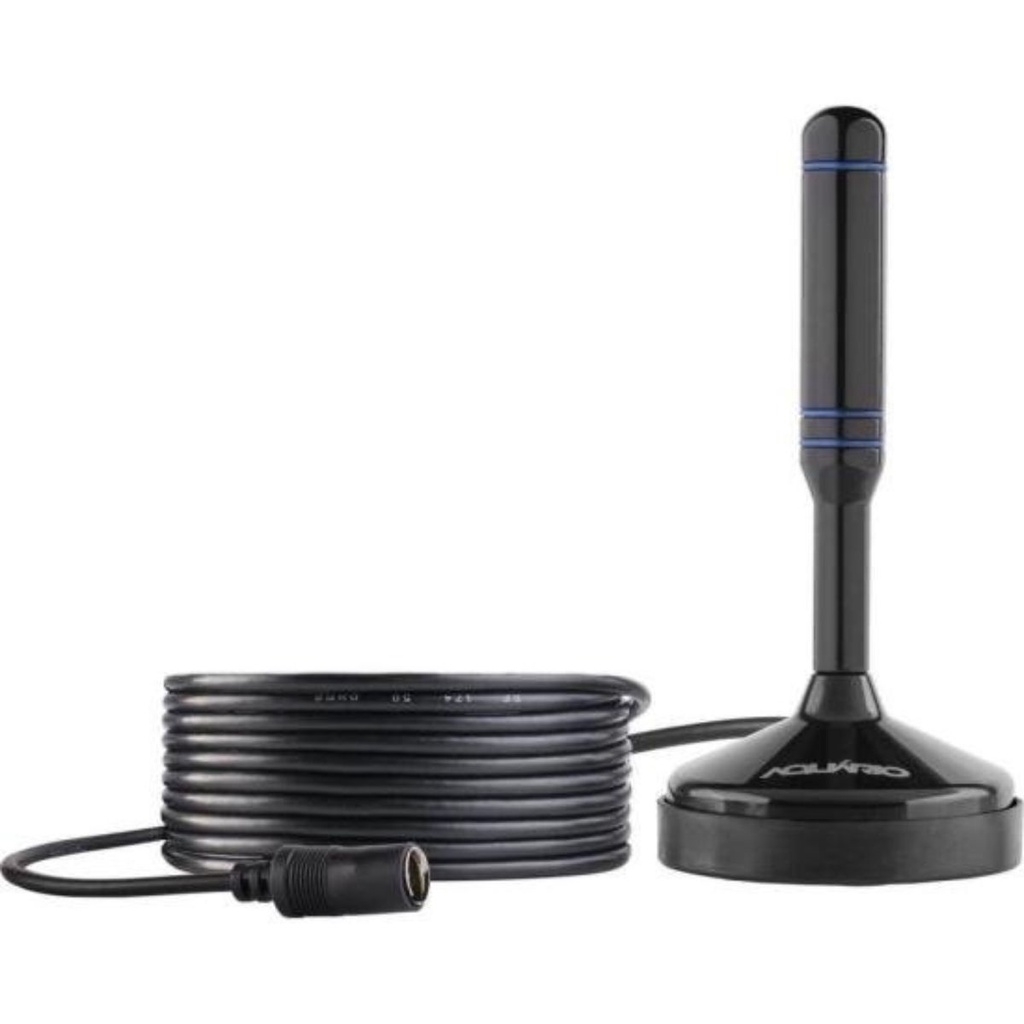 ANTENA DIGITAL AQUARIO DTV-150 COM CABO 5M VHF/UHF/FM/HDTV