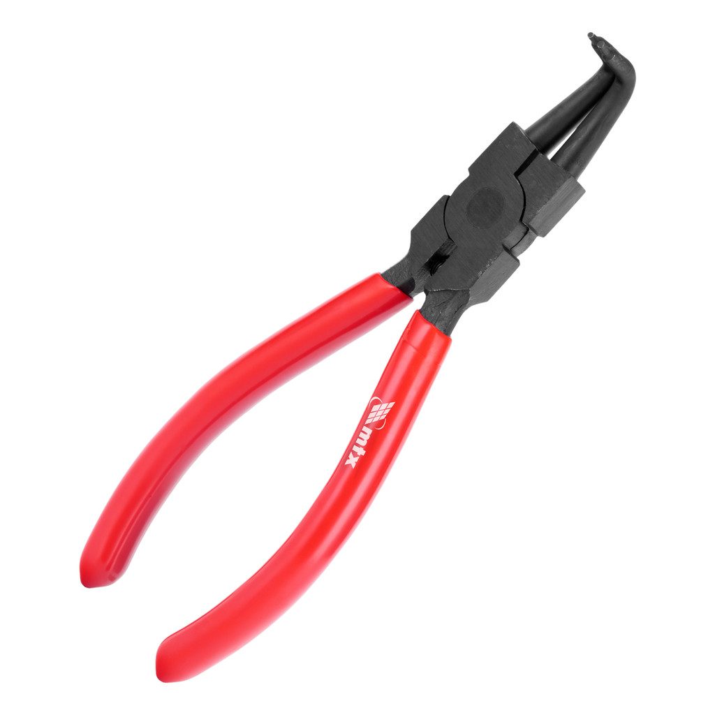 ALICATE PARA ANEIS INTERNOS, BICO CURVO, 6POL.-150MM, 1PC // MTX