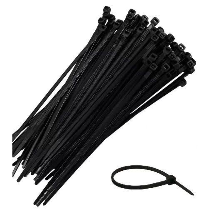 1.000 Cinta Plastica 10 Cm Abracadeira De Nylon Fita Hellerman Enforca Gato
