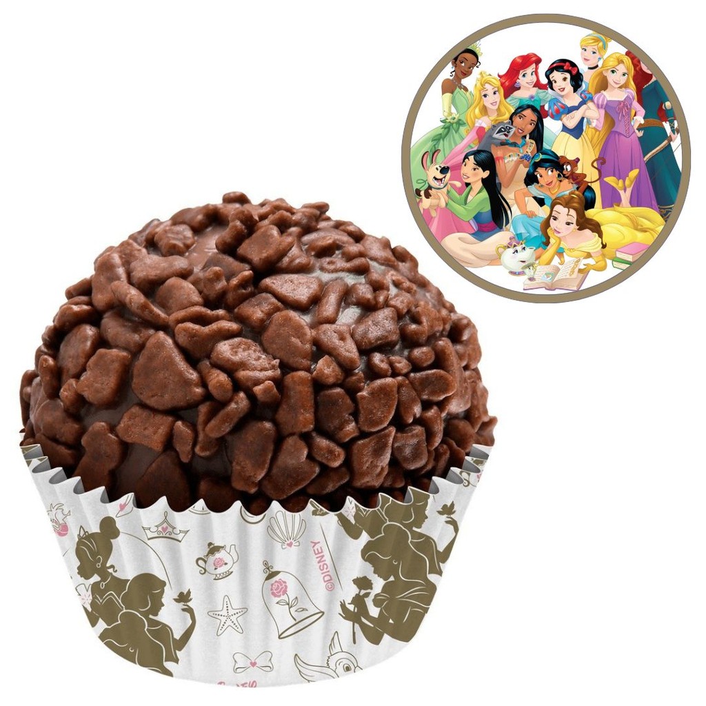 100~500 FORMINHAS NUMERO 5 PRINCESAS DISNEY FORMINHA N5 Regina (CHOCO)