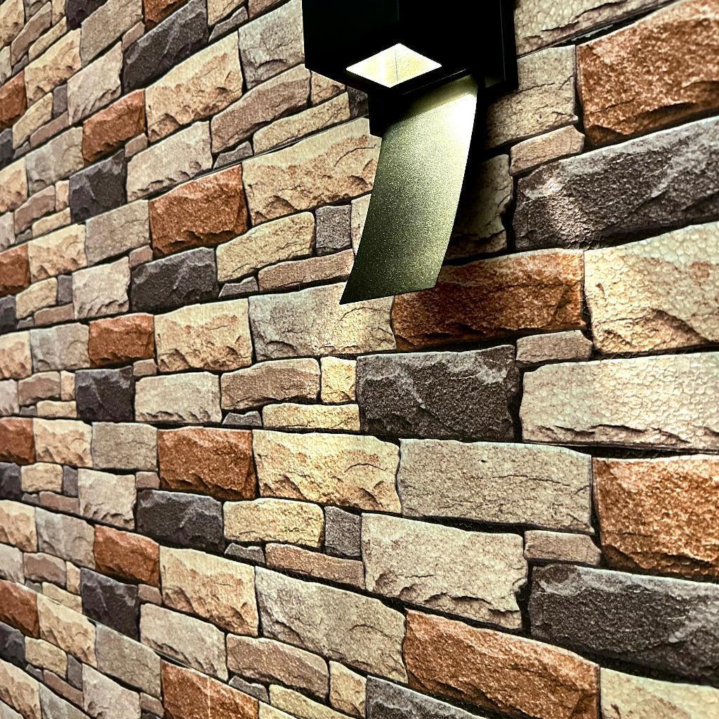 15 Placas EPS Revestimento 3d Decorativa Alto Relevo Textura 50x50cm