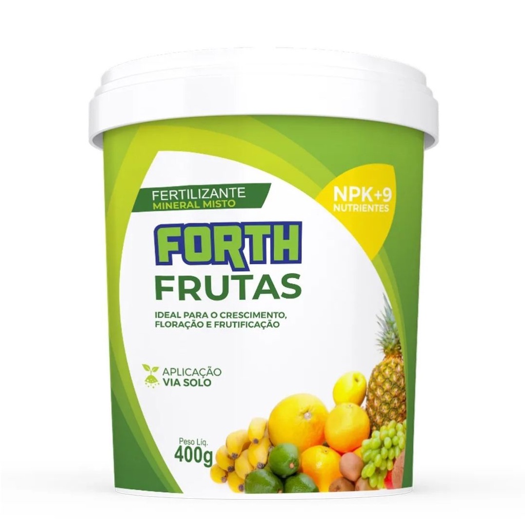 Adubo Fertilizante P/ Árvore Frutífera NPK Forth Frutas 400g
