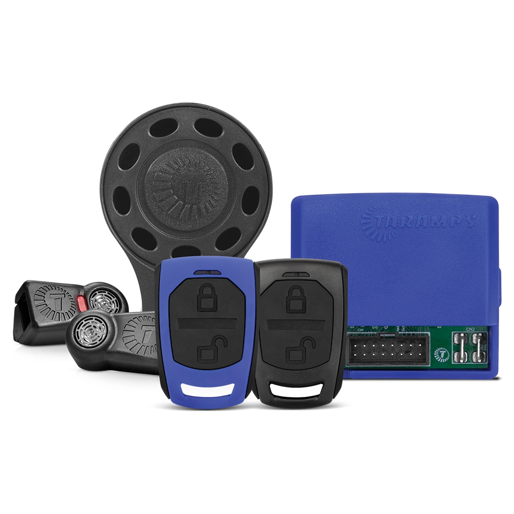 Alarme Para Carro Universal Bloqueio Ultra Som 2 Controles