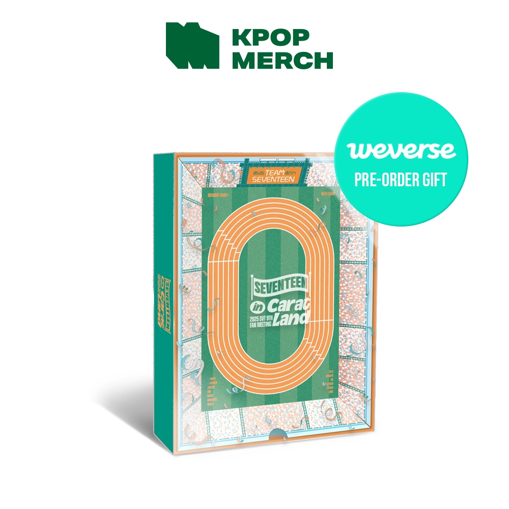 (Weverse POB) SEVENTEEN - SVT 9th Fan Meeting [ Seventeen in Carat Land ] Memory Book
