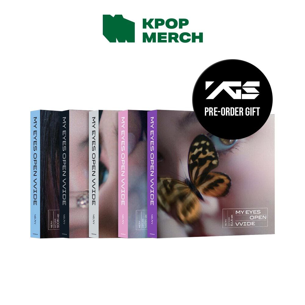 (YG Select POB) MEOVV - 1st EP Album [ My Eyes Open Vvide ]_MEOVV ver