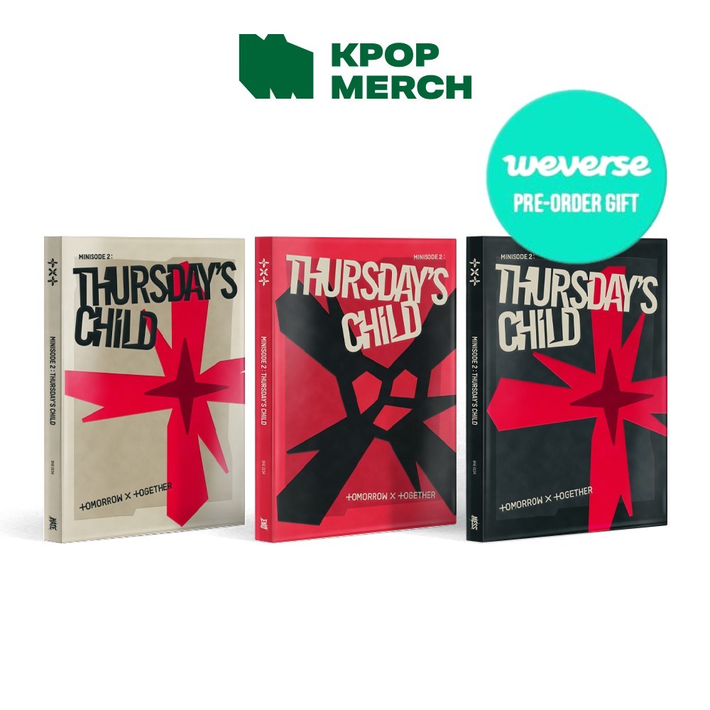 (Weverse POB) TXT (TOMORROW X TOGETHER) - 4th mini album [ minisode 2: Thursdays Child ]