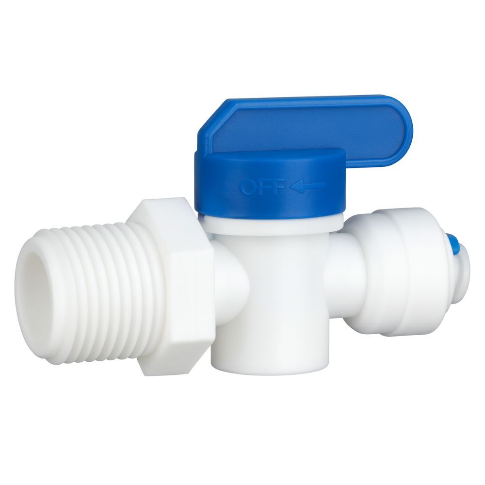 Adaptador Purificador de Água Rosca 1/2 Polegada com Engate Rápido 3/8