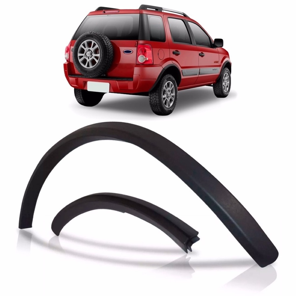 Alargador Paralama Traseiro Ecosport Traseira 2003 A 2012
