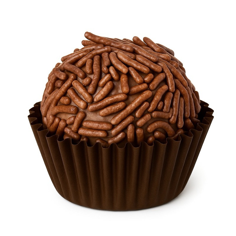 1000~5000 forminhas brigadeiro forneavel marrom plac n 4 NOBRE