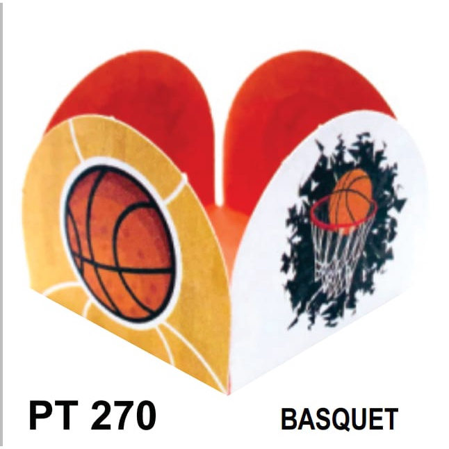 50 forminhas 4 pétalas BASQUET para doces, bombom de chocolate brigadeiros festas temáticas festa
