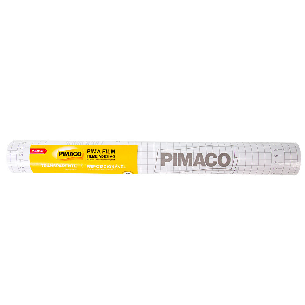 Adesivo transparente Pima Filme rolo com 10 metros Pimaco
