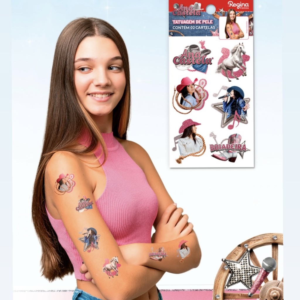 12~60 TATUAGEM DE PELE ANA CASTELA REGINA (CHOCO)