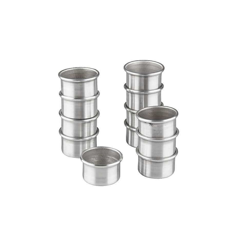 12 unidades Mini Formas Pão de Mel Com Cordão N°0 ROLDAN