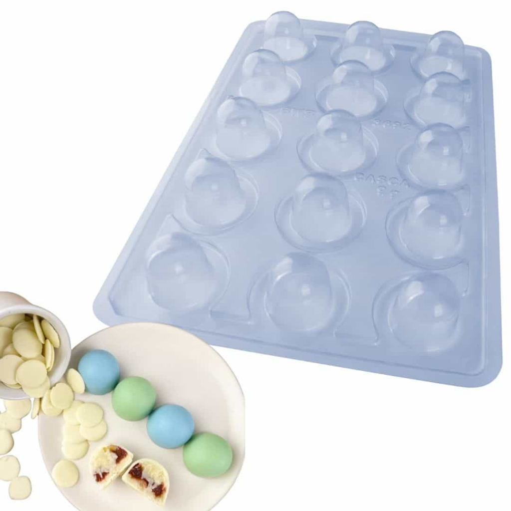 1~4 FORMA BWB ESPECIAL SILICONE SP PÁSCOA  TRUFA 40 g 3692 Lançamento Pascoa (CHOCO)