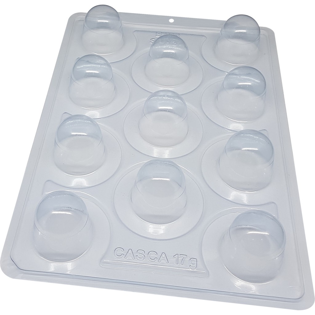 1~4 Forma BWB Com Silicone Semiprofissional, Doces Finos Chocolates Cód. 3519 - SP Super Trufa (CHOCO)