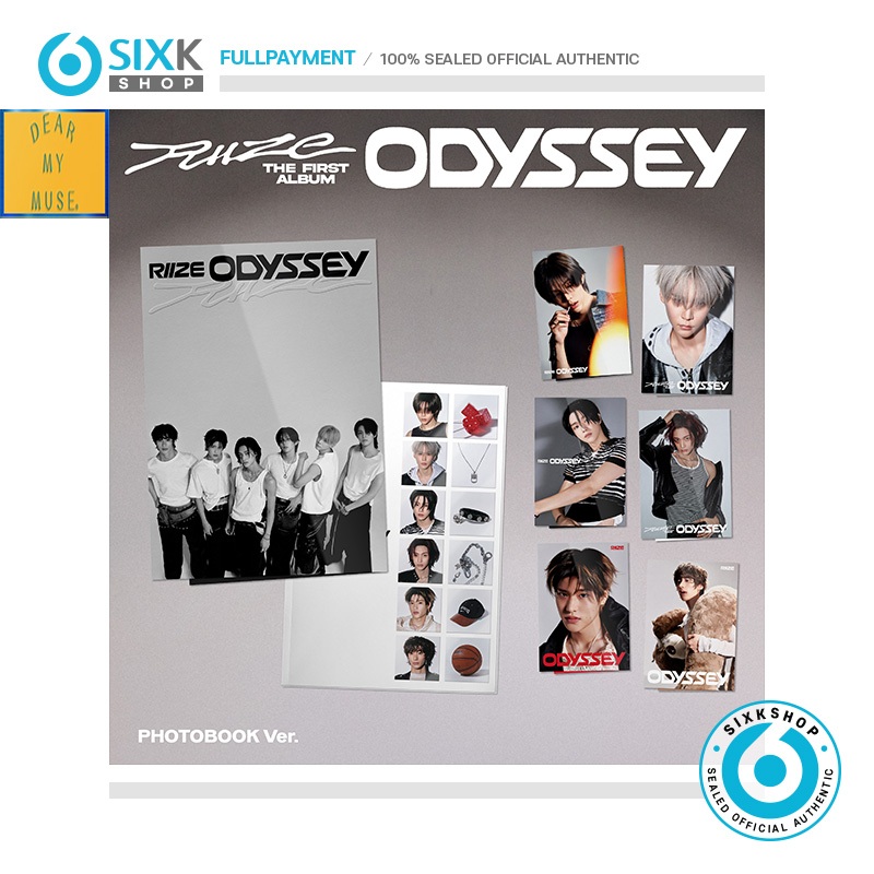 (DEAR MY MUSE POB) RIIZE 1st Full Album [ODYSSEY]