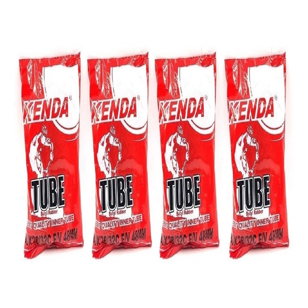 4 Câmara De Ar Kenda Aro 700x28/32c Válvula 48mm Bico Fino