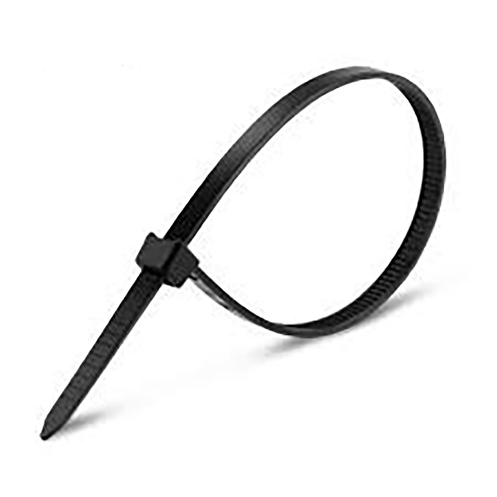 Abraçadeira Nylon Preta Fertak 100pçs