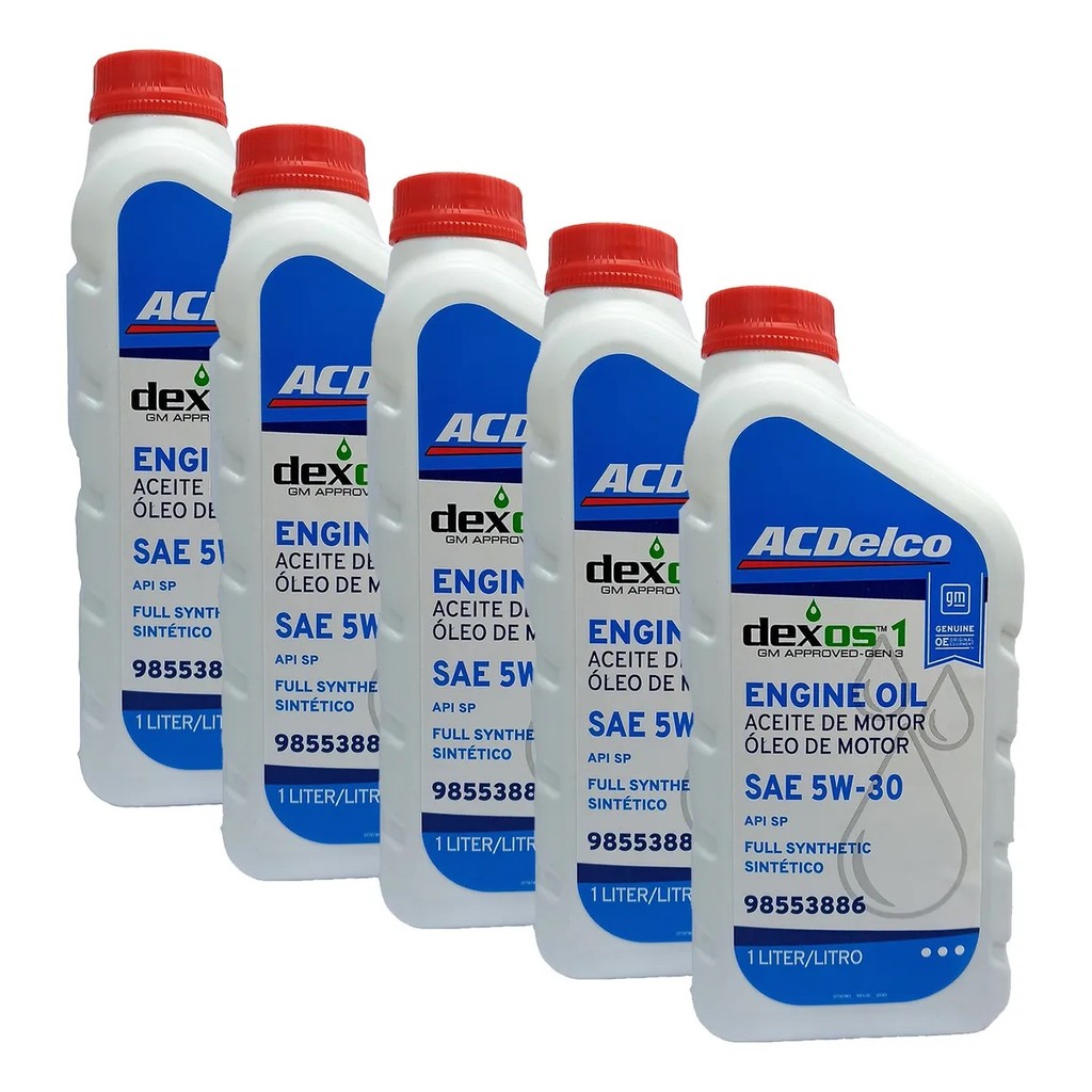 5 Litros Óleo 5W30 Sintético ACDelco 98553886