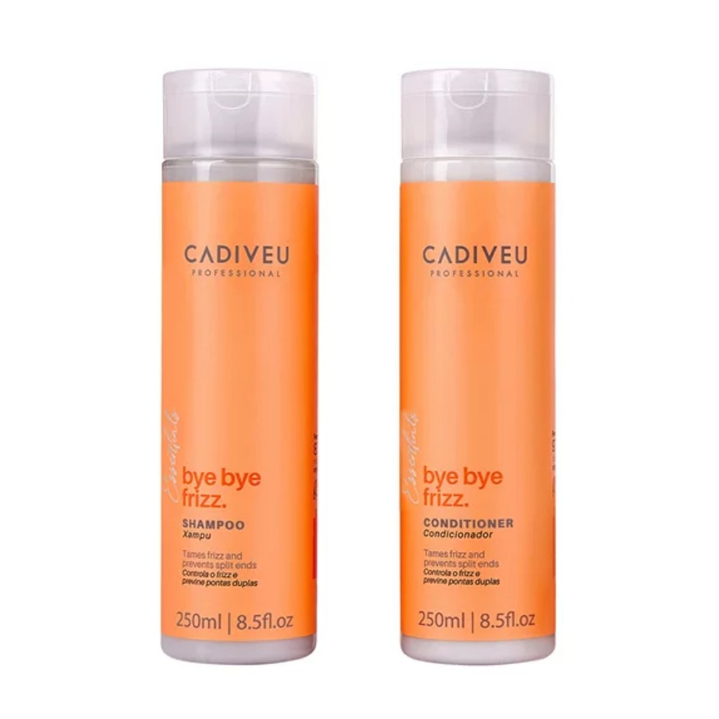 (Vip)Kit Cadiveu Essentials Bye Bye Frizz Shampoo+Condicionador