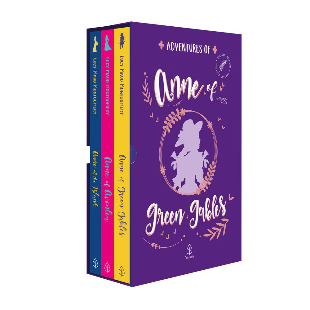 Adventures of Anne of Green Gables - Box com 3 livros - Principis - Versão em inglês