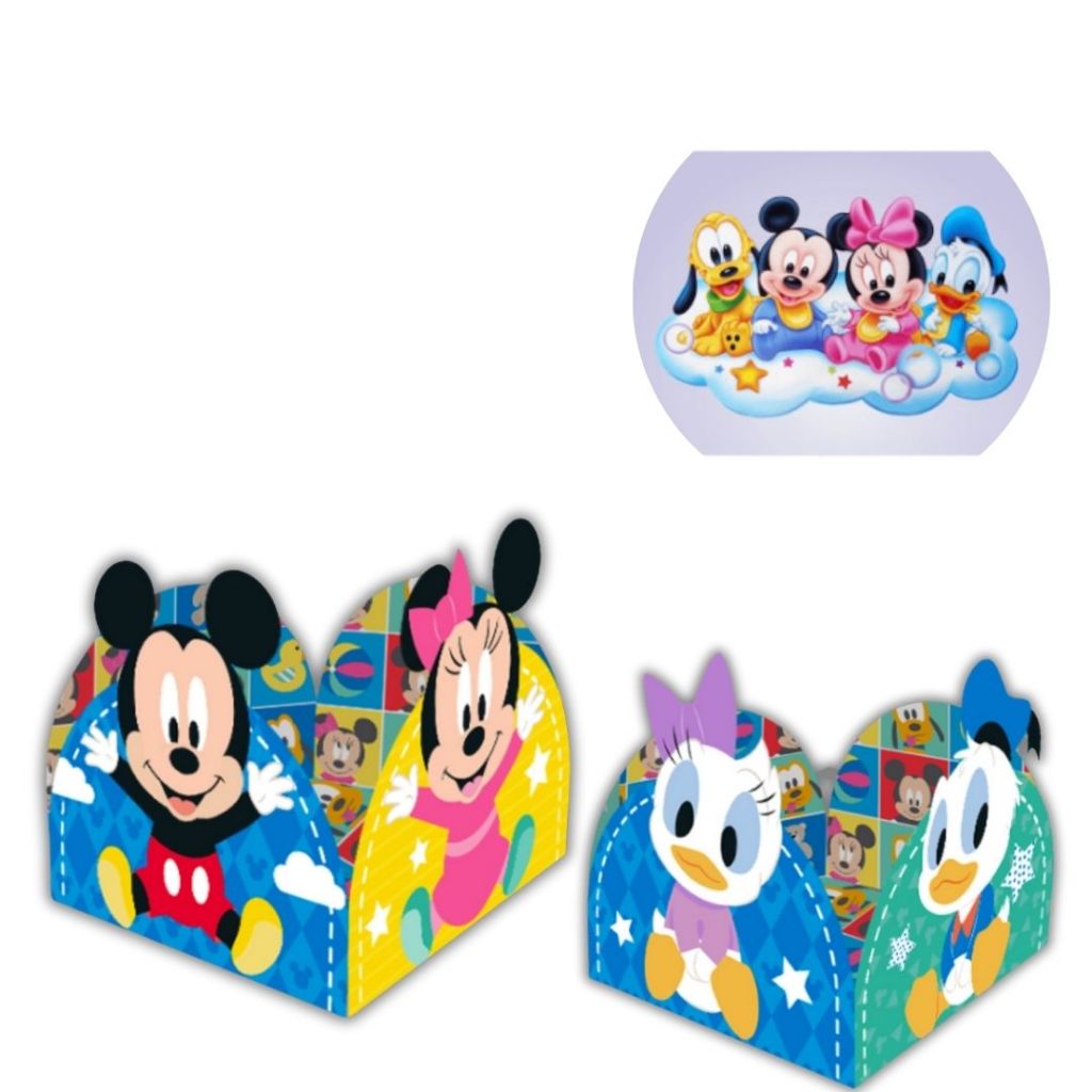 50~250 PORTA FORMINHA MICKEY BABY TURMA DISNEY ANIVERSARIO  Regina (CHOCO)