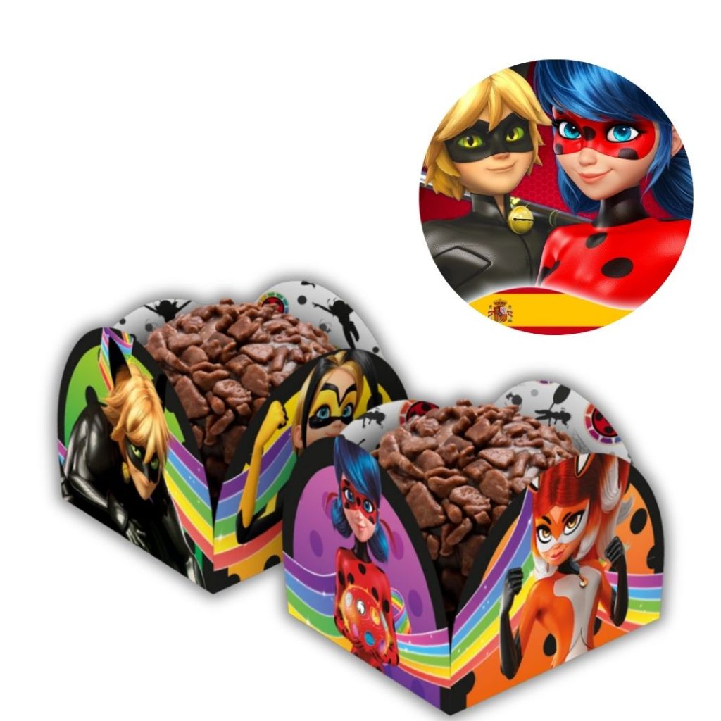 50 ~250 PORTA FORMINHA LADYBUG CORE  Regina(CHOCO)